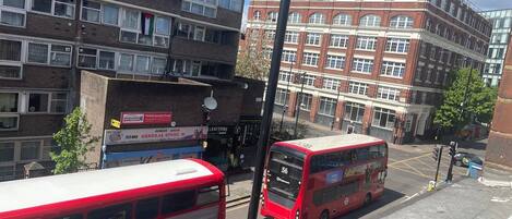 Apartment | Bathroom | Shower, hair dryer, towels