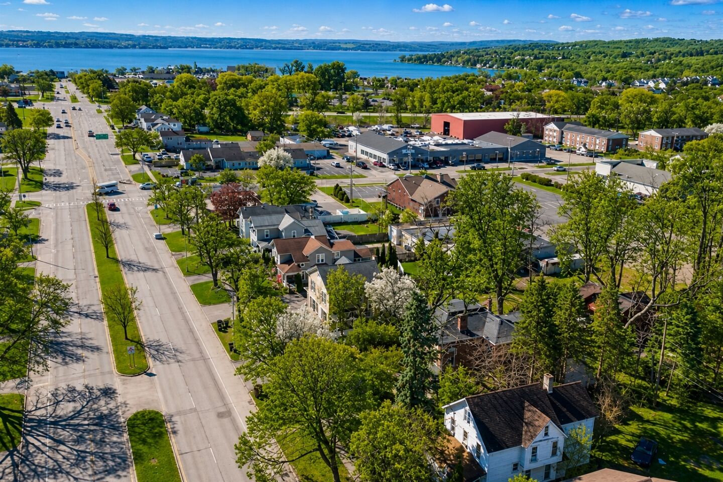 Aerial view