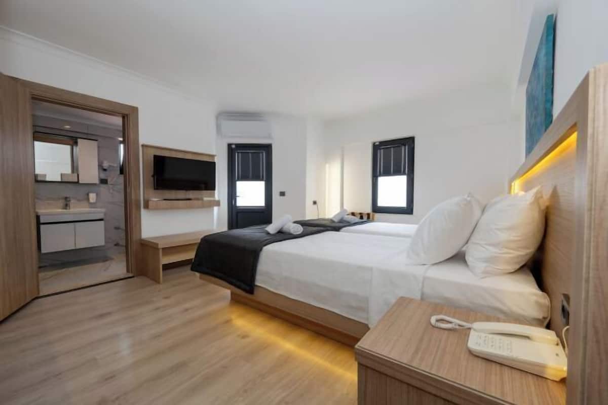 1 Schlafzimmer, Zimmersafe, Verdunkelungsvorhänge
