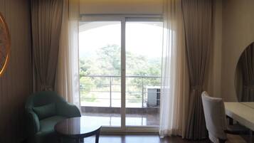 Super Deluxe Hill View Room with Balcony | View from room