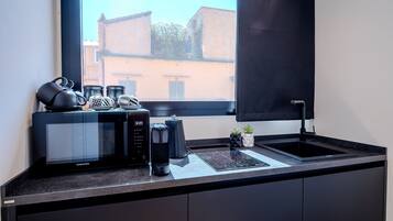 Microonde, forno, piano cottura