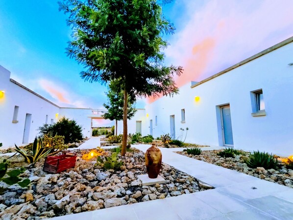 Overnattingsstedets uteområder