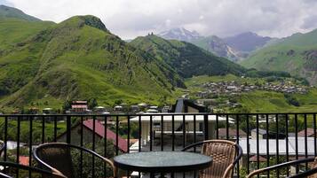 Phòng đơn cơ bản, không hút thuốc, phòng tắm riêng | Quang cảnh núi