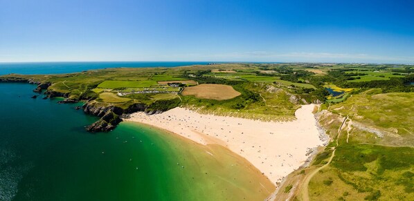 Beach - The Rocket Carthouse, Holiday Home Angle, Sleeps 4, 1 bedrooms,  bathrooms (Pembroke)