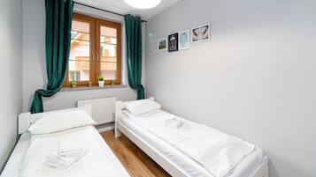 Departamento empresarial | 1 habitación y ropa de cama hipoalergénica