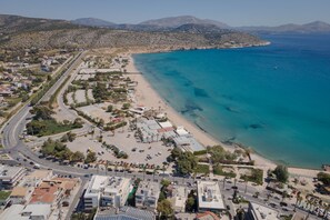 On the beach, 3 beach bars