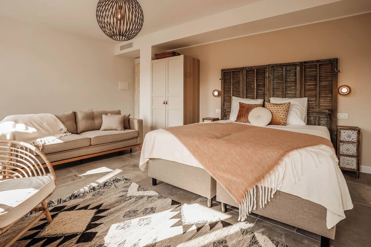 Chambre, vue montagne