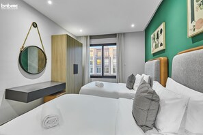 Apartment | 3 bedrooms, premium bedding, in-room safe, iron/ironing board - bnbmehomes-3BR nr Riyadh Park & KAFD-F6 (Riyadh)