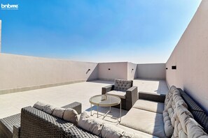 Appartement, 2 chambres, cuisine | Terrasse/patio