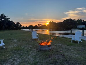 Property grounds - New in 2024 Carova Beach Canal Front Home!! 4x4 Required (Corolla)