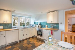 Microwave, dishwasher, toaster, highchair