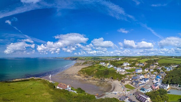 Beach - Ivy Cottage, Holiday Cottage Little Haven, Sleeps 5, 2 bedrooms,  bathrooms (Haverfordwest)