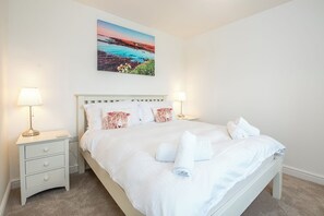 4 soverom, strykejern/-brett og internettilgang