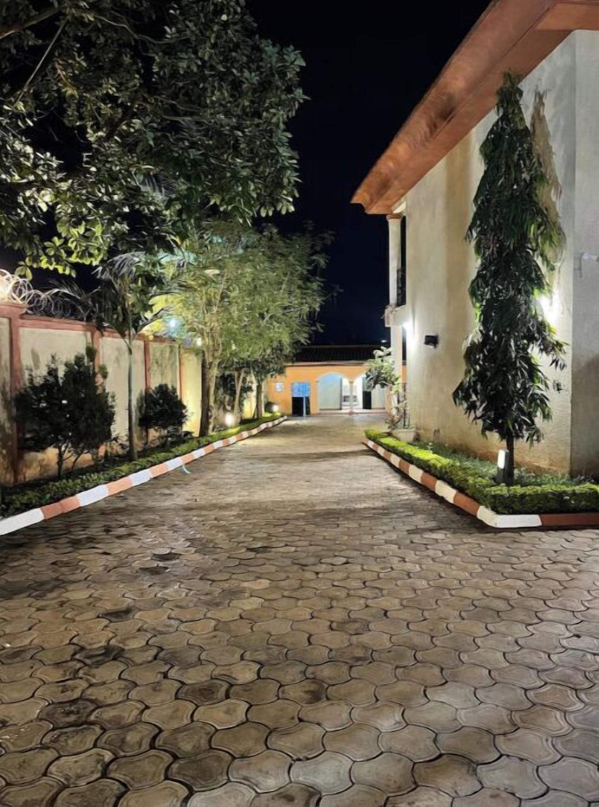 Enceinte de l’hébergement