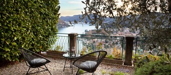 Apartment with fireplace and private terrace overlooking the beautiful panorama