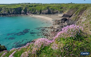 Beach - Skylark Cottage, Holiday Cottage St Davids, Sleeps 6, 3 bedrooms,  bathrooms (Haverfordwest)