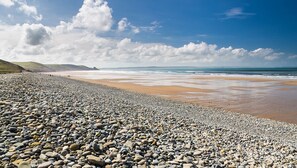 Beach - The Roost, Holiday Cottage Whitesands Bay, near St Davids, Sleeps 5, 2 bedrooms,  bathrooms (Haverfordwest)