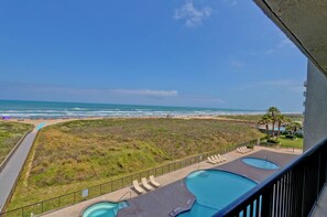 Pool - First Class at OVT 406 Beach Front (South Padre Island)