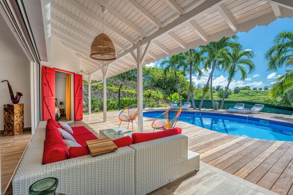 Pool - Villa Oasis 5 3 Chambres Avec Piscine (Saint-François)