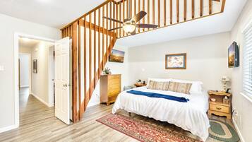 3 habitaciones, tabla de planchar con plancha, wifi y ropa de cama