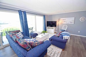 Condo, 2 Bedrooms | Living area | Streaming services - Thunder Island 137d 2 Bedroom Condo by RedAwning (Ocean City)