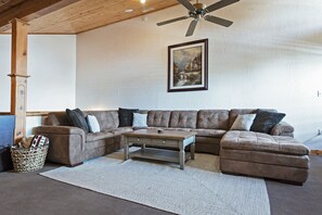 Chalet, 4 Bedrooms | Living area | Smart TV - Zermatt Villages 722 4 Bedroom Chalet by RedAwning (Midway)