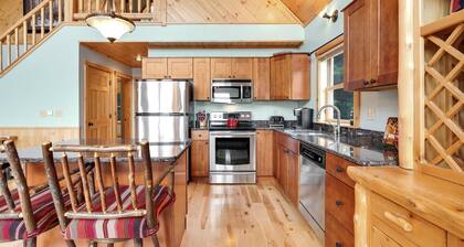 Maine Ski Chalet "Galt's Gulch" | AC, Hot Tub, Fire Pit, 10min to Mountain!