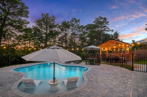 Pool - Summer Getaways! Private Heated Pool! Low-Speed Vehicle! Carriage House! Bikes (Santa Rosa Beach)