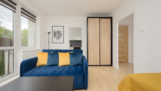Studio, Kitchen | Living room - Soczi Studio by Renters (Warsaw)