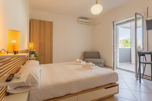 1 Schlafzimmer, kostenloses WLAN, Bettwäsche