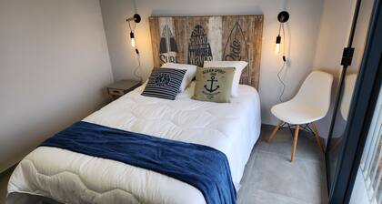 Villa Ty Spa Avec sa vue mer à Plouhinec et sa Piscine Chauffée