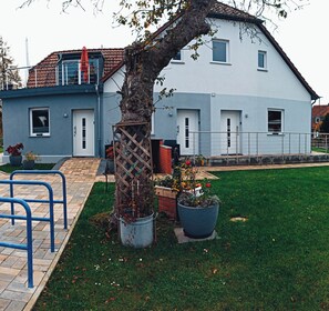 Majoituspaikan julkisivu