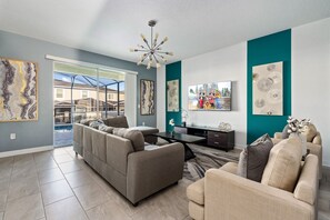 TV - FREE Waterpark + Private Pool + SPA + Lazy River (Kissimmee)