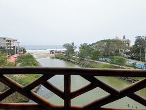 Vue sur la plage/l’océan