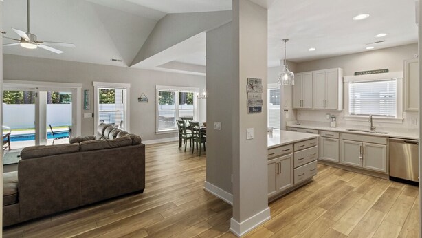 Unclassified image, 1 of 68, button - Sun Realty single-level, soundside KDH home with private pool (Kill Devil Hills)