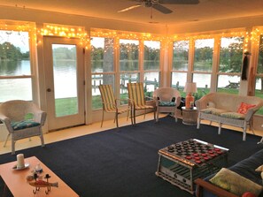 Interior - The Big Boathouse on a Point- Quick access to Chesapeake Bay; Kayakers love it.
 (Hudgins)