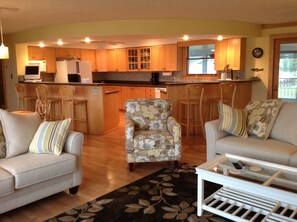 Interior - The Big Boathouse on a Point- Quick access to Chesapeake Bay; Kayakers love it.
 (Hudgins)