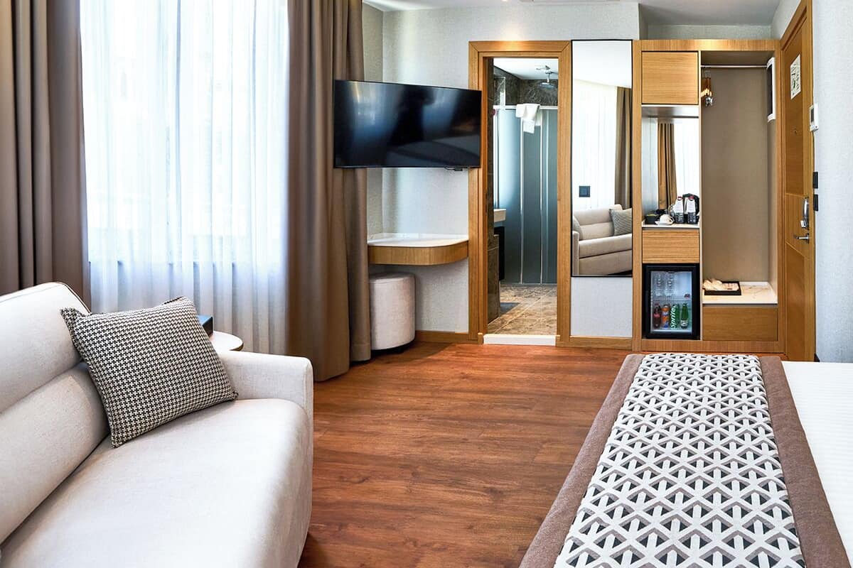 1 bedroom, minibar, in-room safe, soundproofing