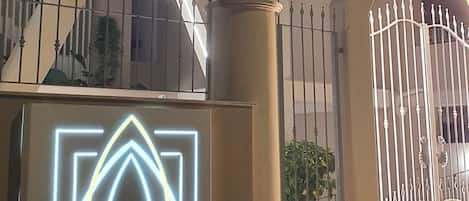 Façade de l’hébergement