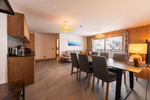 Dining - Balcony, tv, 88m², La Plagne (La Plagne)