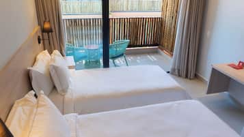 Suite Deluxe, 2 letti singoli | 1 camera, minibar, Wi-Fi gratuito, lenzuola