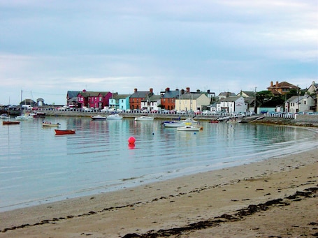 On the beach. Seaview Terrace