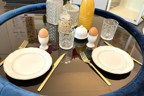 Frukostbuffé varje dag (EUR 10 per person)