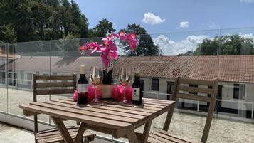 Vue depuis le balcon