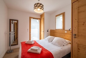 2 bedrooms, WiFi, bed sheets - Wifi, terrace, ski locker, 58m², Les Gets (Les Gets)
