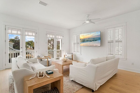 Televisión, tenis de mesa y impresora