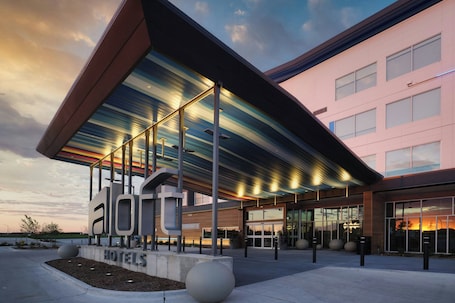 Vista desde la propiedad. Aloft Waukee