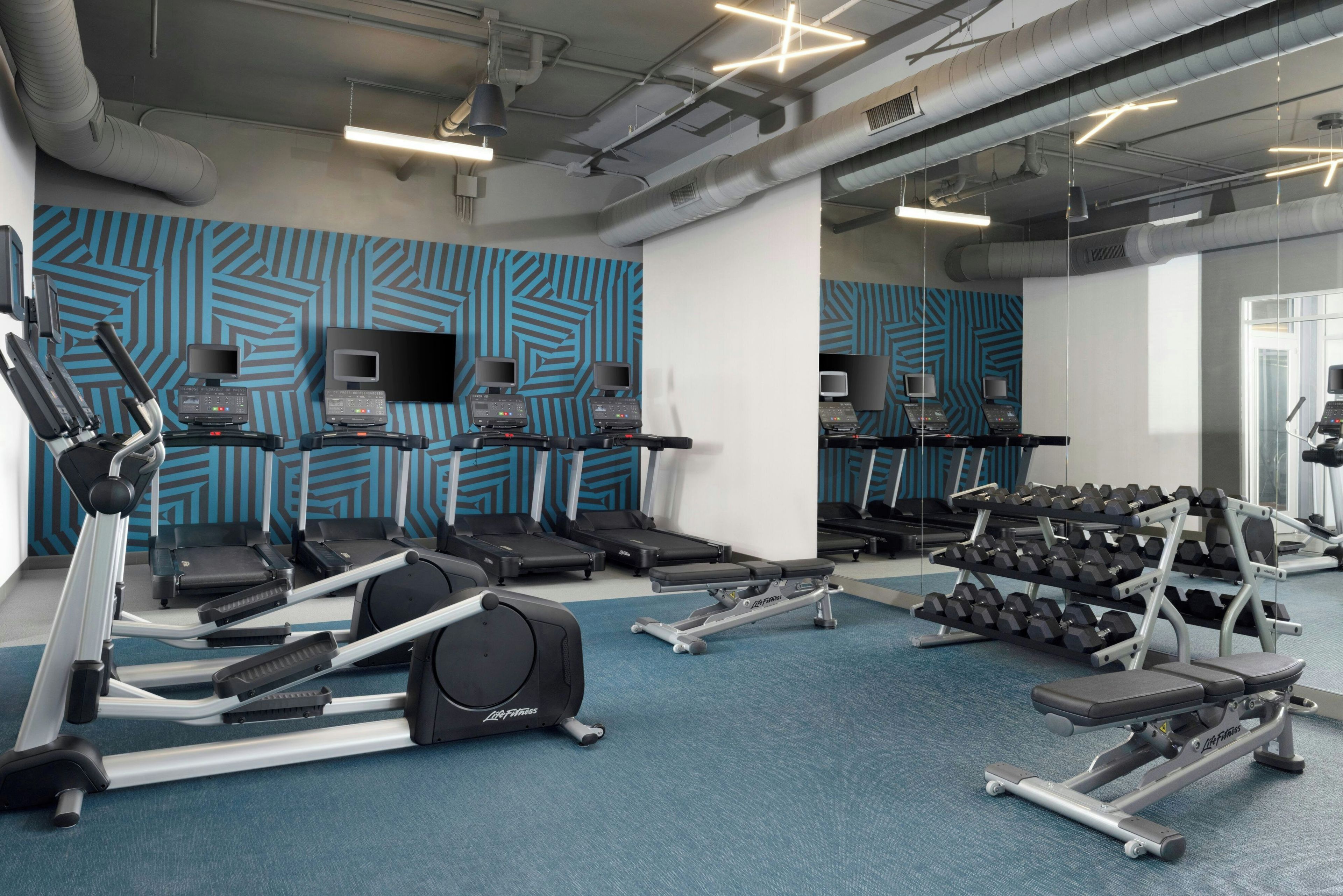 Fitnessbereich