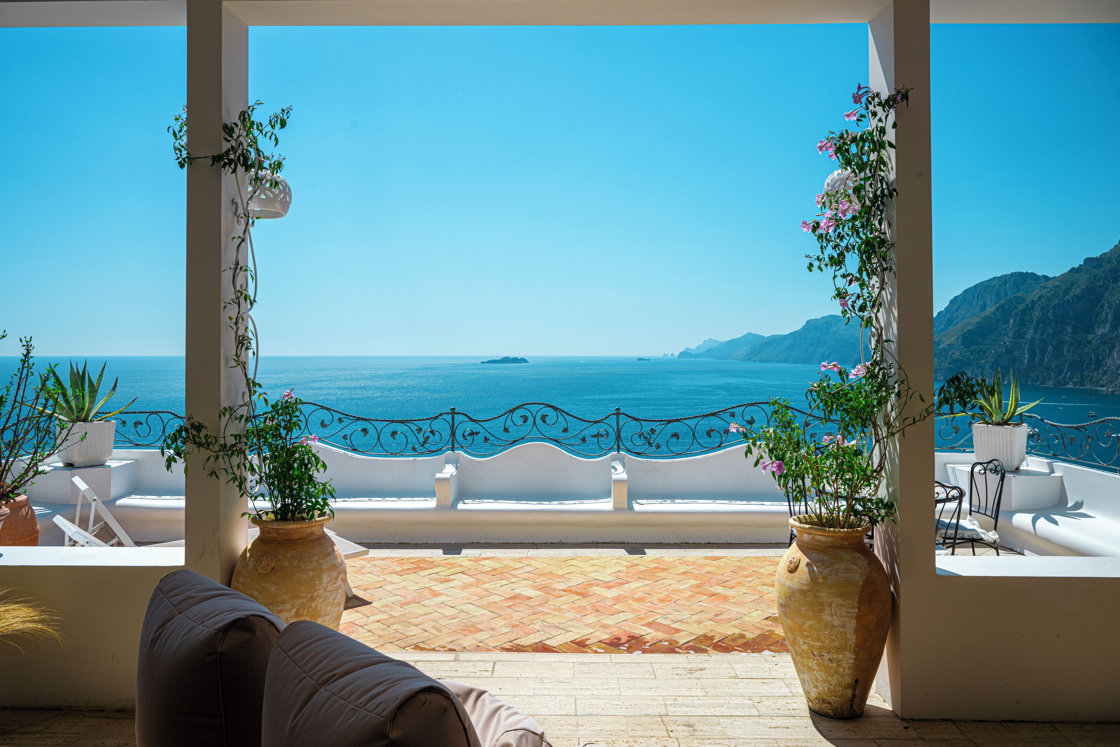 Terrasse sur le toit