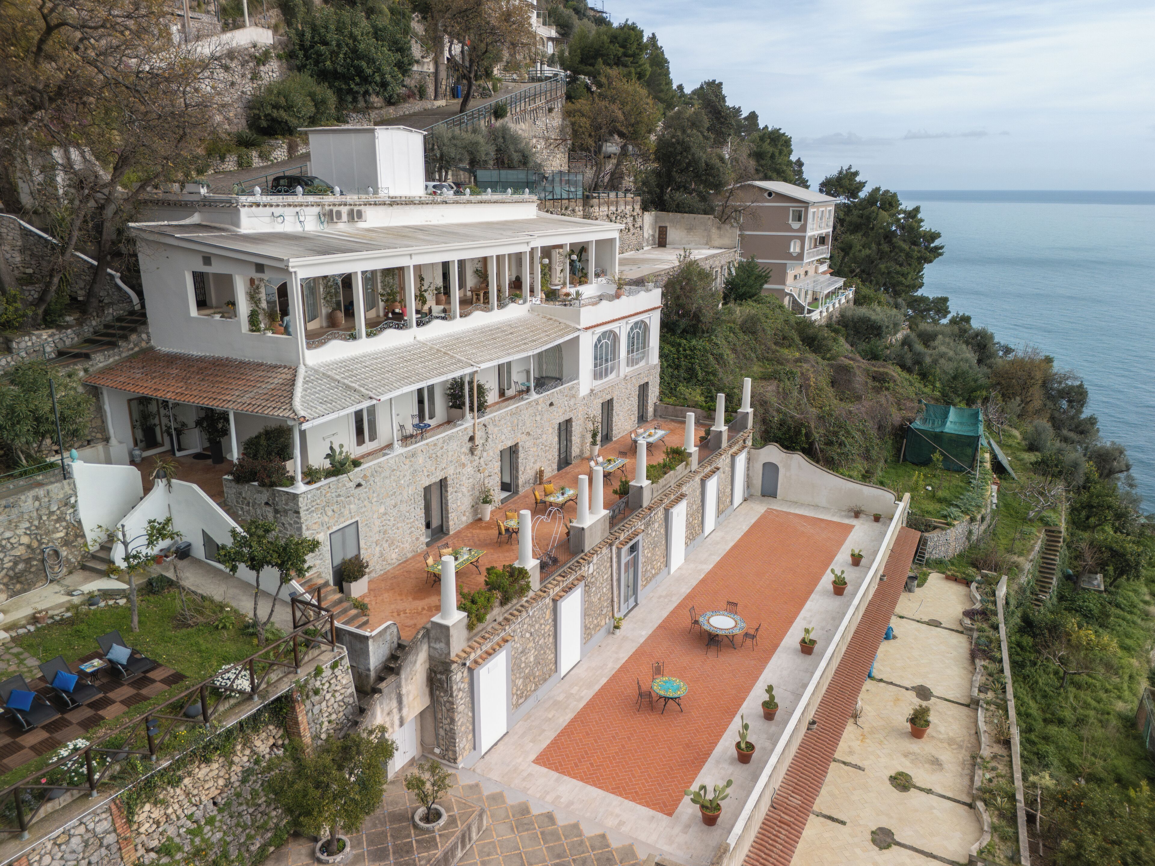 Façade de l’hébergement